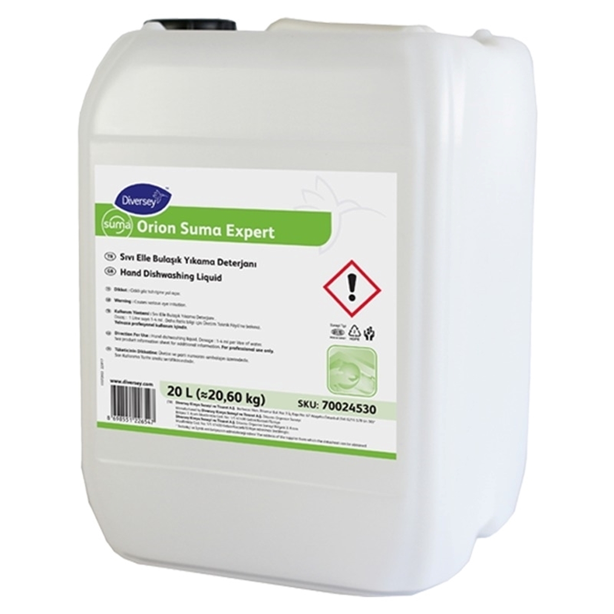 Diversey Suma Orion Expert Elde Bulaşık Deterjanı 20 L resmi