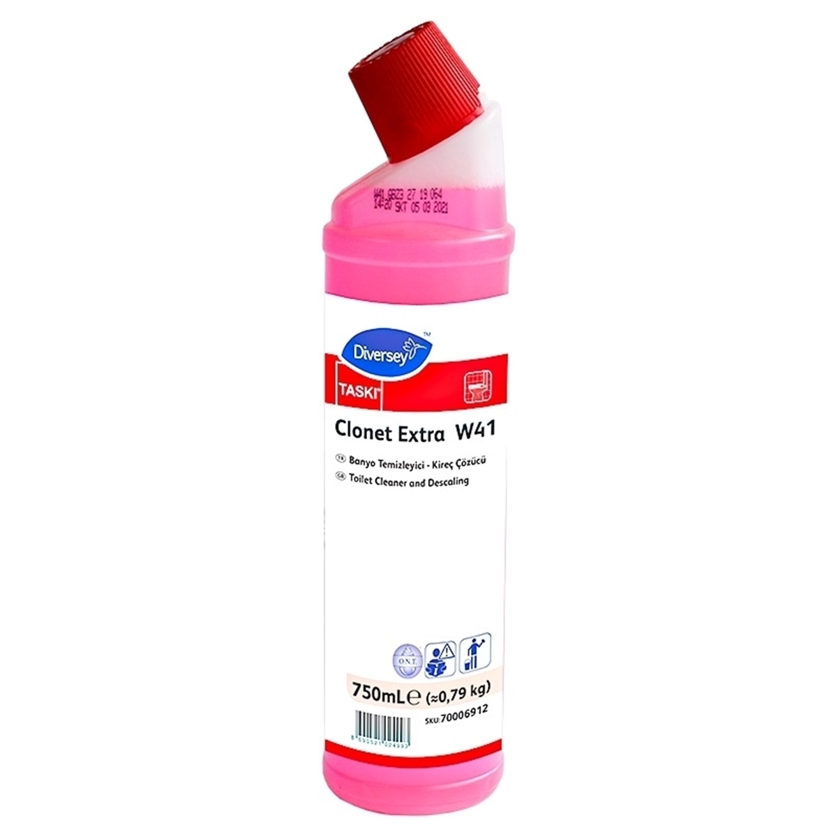 Diversey Taski Clonet Extra W41 Banyo Temizleyici 750 ML resmi